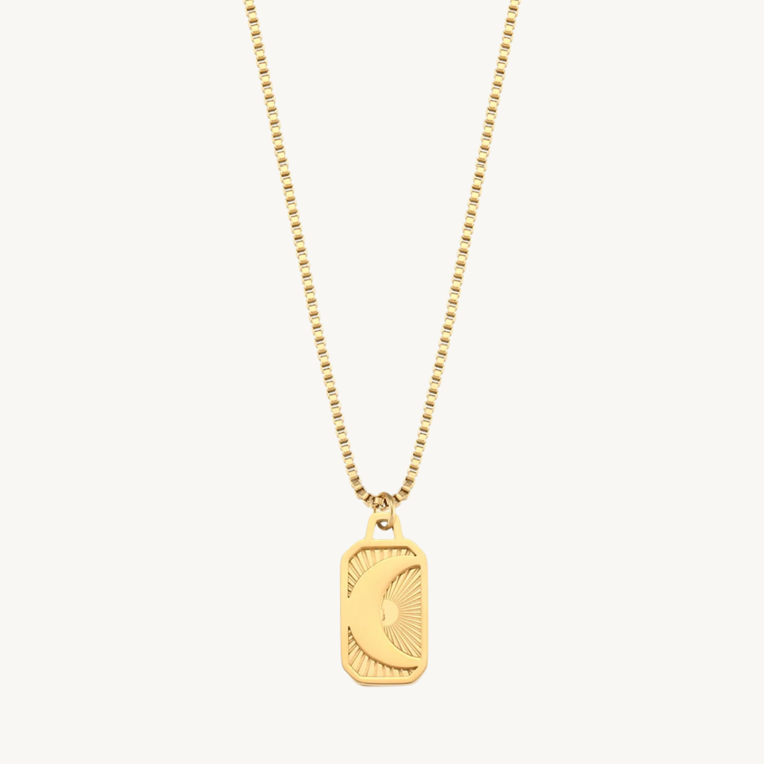 MOON NECKLACE - levion.jewelry