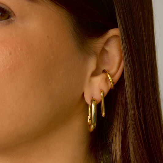 RING GOLD EAR CUFF - levion.jewelry