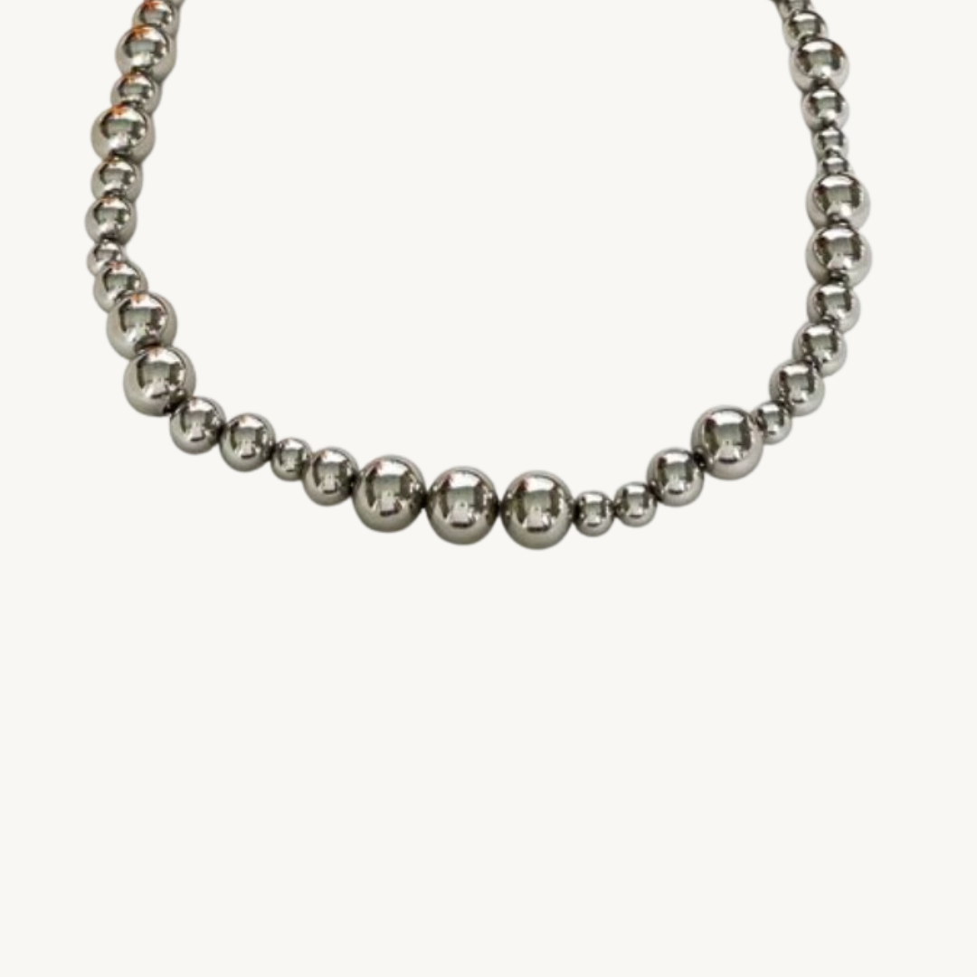 Bolle Silver Necklace | Stainless Steel