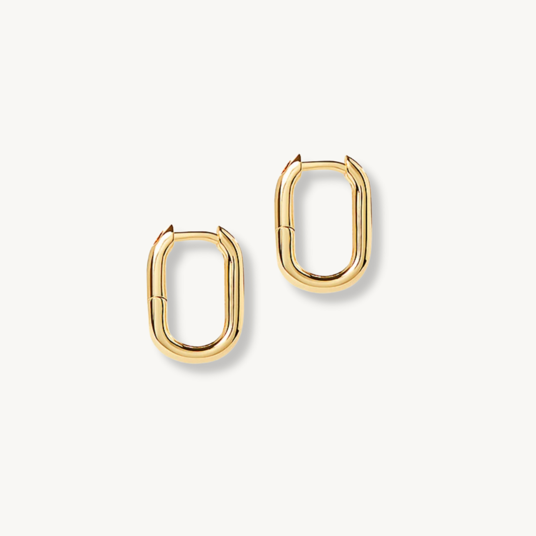 BALI GOLD HOOP EARRINGS - levion.jewelry