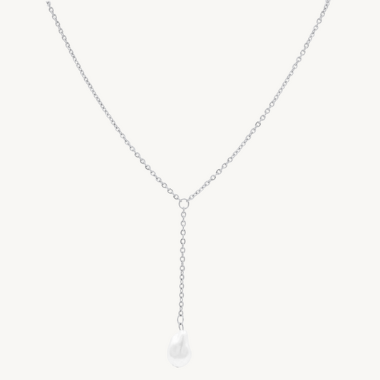 Perla Frizzante Freashwater Pearl Necklace | Stainless Steel